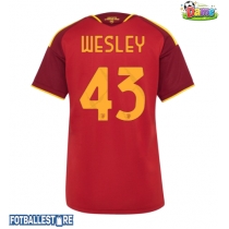 AS Roma Wesley Franca #43 Hjemmedrakt Dame 2026-27 Kortermet